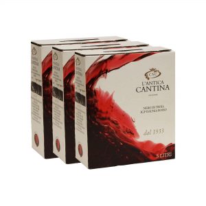 3 Bag in Box da 5 lt - Nero di Troia - Daunia IGP 12,50% Vol. (15 litri)