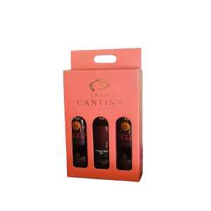 4 Valigette Rosa: 2 bottiglie Rosone Rosso e Nobiles Nero di Troia