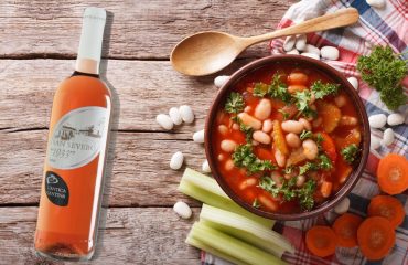 Vino Rosato San Severo DOP per accompagnare il Minestrone di Verdure alla Pugliese